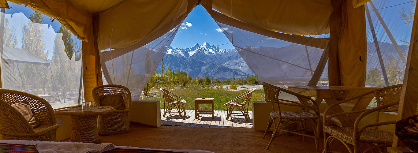 Nubra Ecolodge, Nubra Valley  Nubra Valley Camps, Tents & Guest House