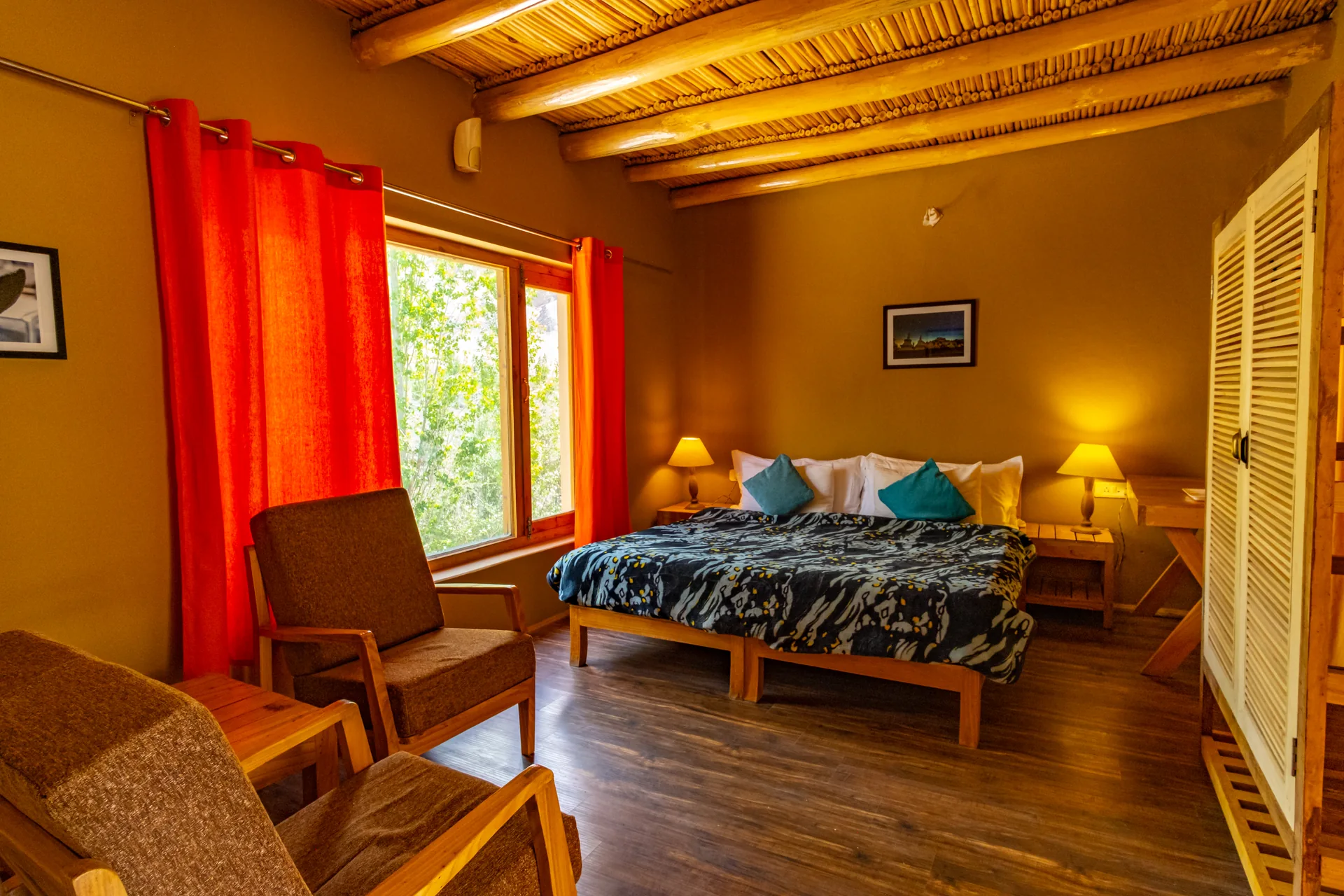 Guestroom at Nubra Ecolodge